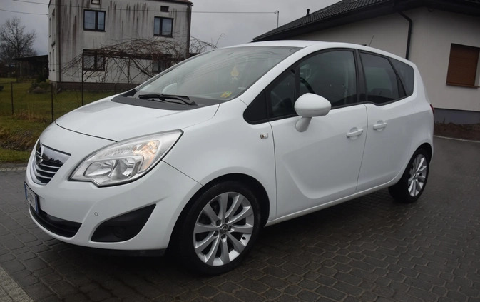 Opel Meriva cena 29900 przebieg: 82900, rok produkcji 2013 z Piekary Śląskie małe 352